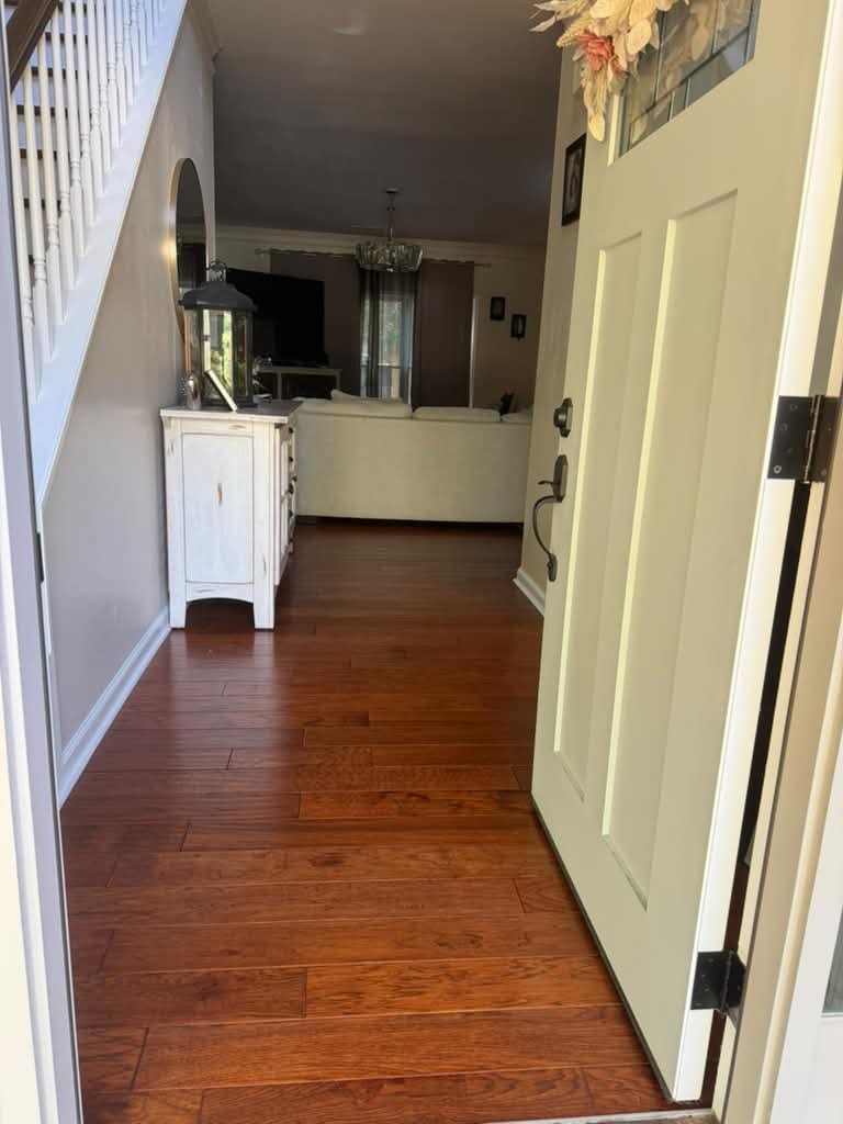 A room with a floor installed by USA Floors Depot LLC
